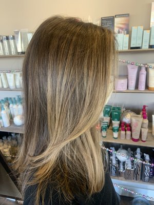 Light Brunette highlights