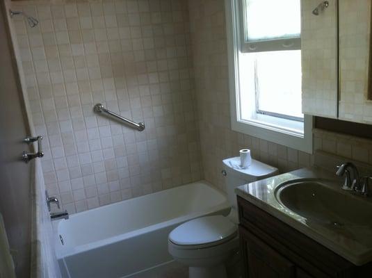 Rehabbed bathroom