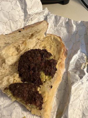 Falafel sandwich