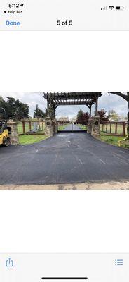 Front entry way paving