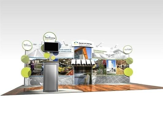 Custom Exhibit Design and Rental. Trade Show Rental Exhibits.