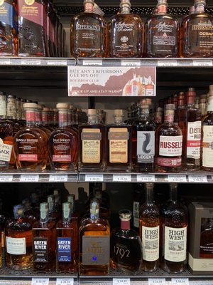 Bourbon Club, buy bourbons in bulk.