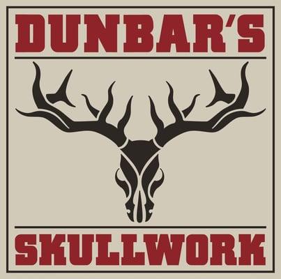 Dunbars Taxidermy official Logo. Medford Oregon Taxidermy services.