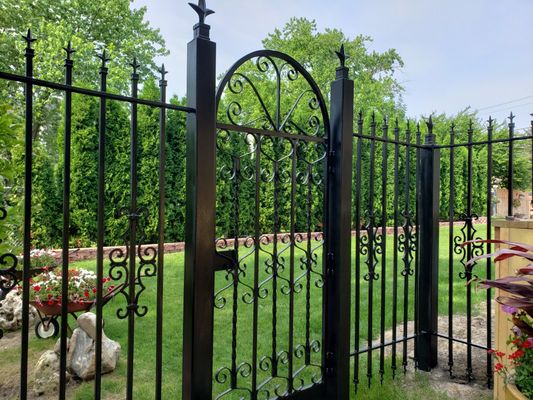 Custom Iron Fence