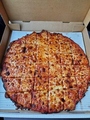 large cheese pizza