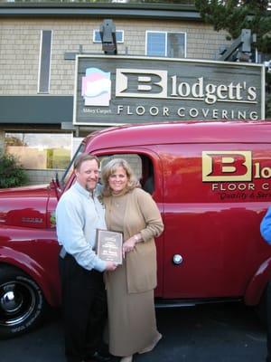 Owners Larry & Karen Blodgett