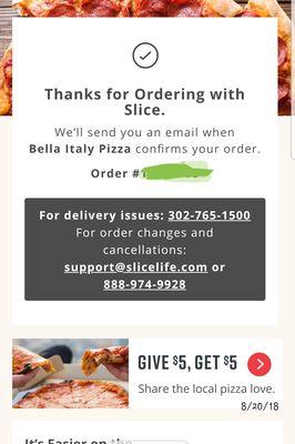 Online order I never recieved.