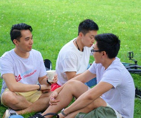 Picnic at Central Park.