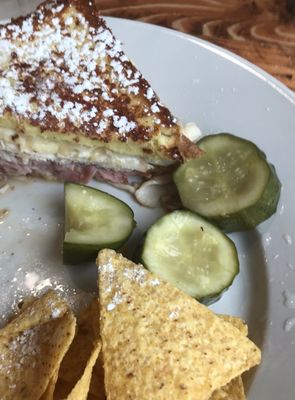 Their version of a Monte Cristo sandwich