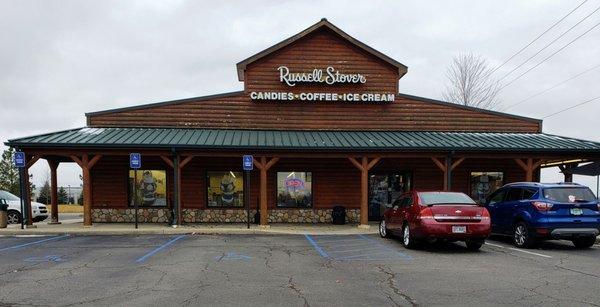 Storefront for Russell Stover Dundee