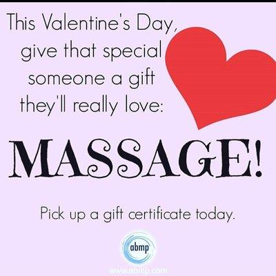 Couples Massages only $120/ couple with champagne/cider and chocolates!