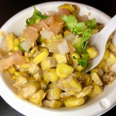 Elote creamed corn (seasonal)