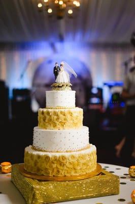 Not only is this an amazing picture of my cake.  She photographed the background just perfect!