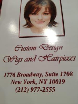 Great place and very friendly and kind..with great wigs and advice as well for those needing wigs because of hair lose.