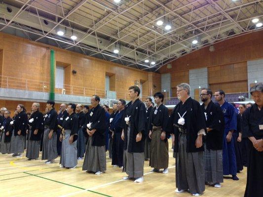 Involvement in All Japan Toyama Ryu Iaido Tournament