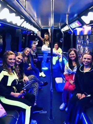 Bachelorette  Party on 30a Party Bus in  Miramar Beach  FL