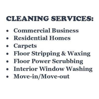 Admiral Cleaning & Maintenance