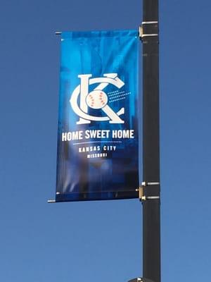 Pole Banners Printed by PrintSurfaces !