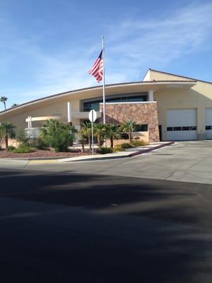 Sun City's beautiful new Fire Station 107.