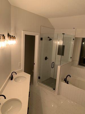 Home bath remodel