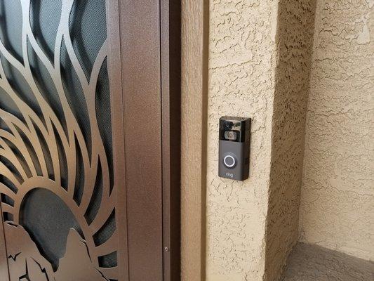 Peace of mind with a Ring Doorbell