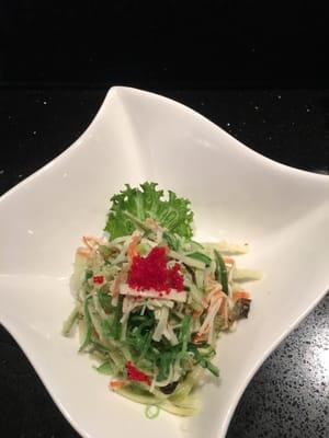 Kani seaweed salad