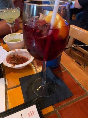 Sangria and ritas!!!