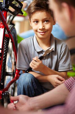 Bring your family - teach your children bike repair and responsible maintenance taught by our experts.