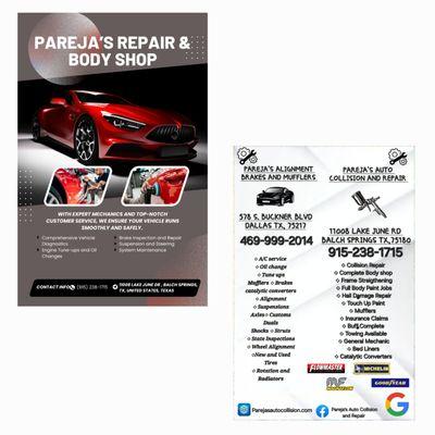 Pareja's Auto Collision And Repair