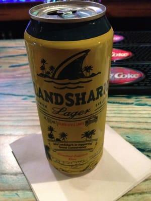 My free Landshark. :)