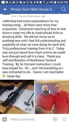 Northwest Tactical Training