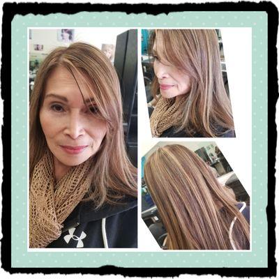 Blonde highlights!!