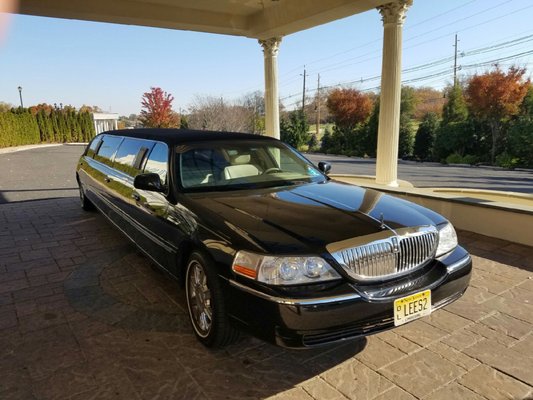 Stretch Limousine  seats up to 8 passengers