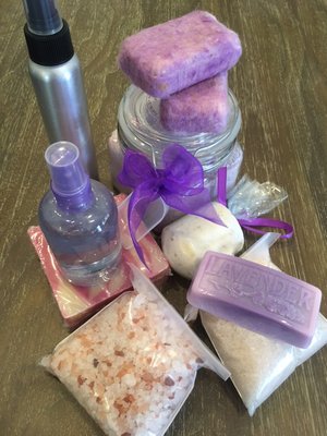 Organic Soap, Salves, Sprays and Spa