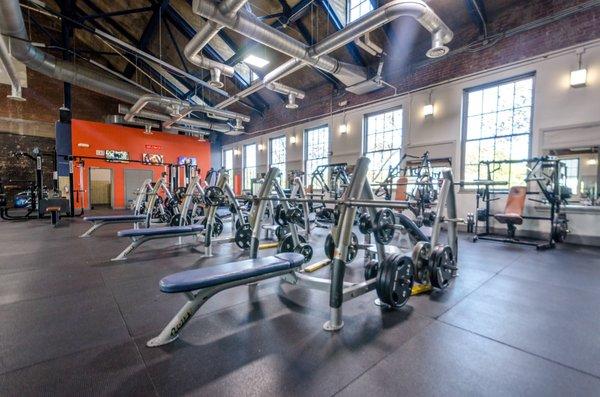 Weight lifting area, 3rd floor