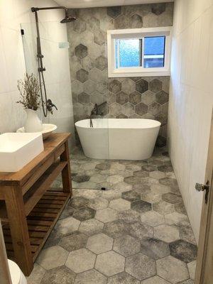 Bathroom remodel