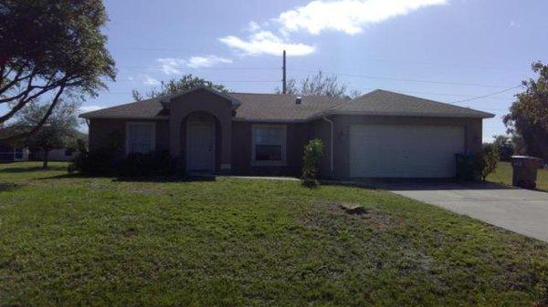 We purchased this house from owners that could not afford to continue making mortgage payments.