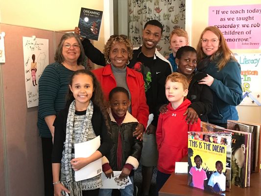 We have an annual African American Read-in in February.