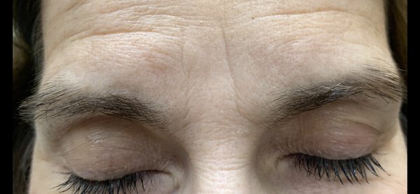 Eyebrows before Microblading