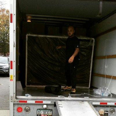 Boys from the Dream Movers making sure we  load/unload to your every expectation!