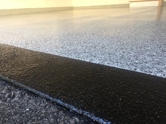 Epoxy floor coating - Garage