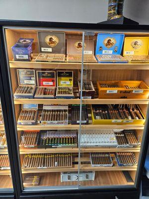 Selection of some of boutique brand cigarson hand