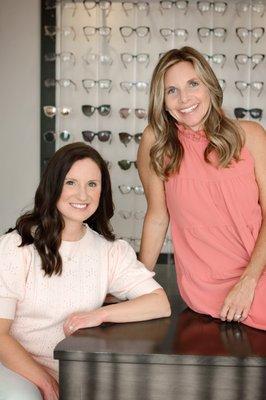 Dr. Jana Crim and Dr. Melissa Dow are here ready to assist you with all your eye health needs!