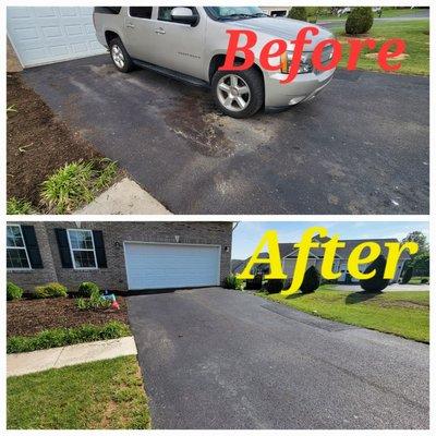 Driveway cleaning in Riner Virginia