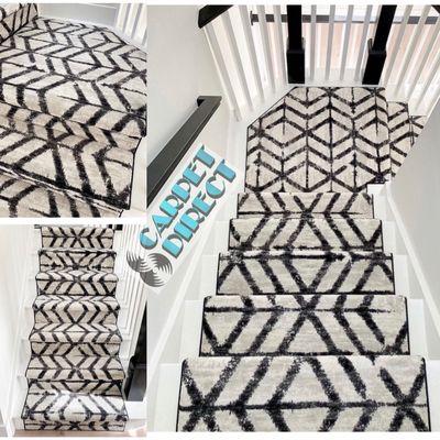 Beautiful stair carpet