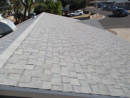 Shingle roof inspection