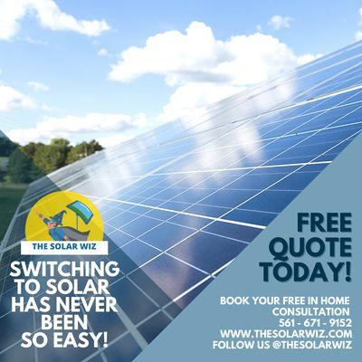 Free In-Home Solar Panel Installation Consultations  Palm Beach County, Florida