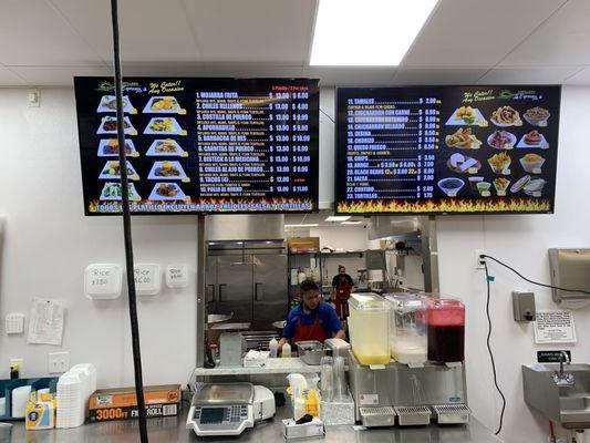 Menu boards