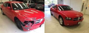 Before and Afters front end damage