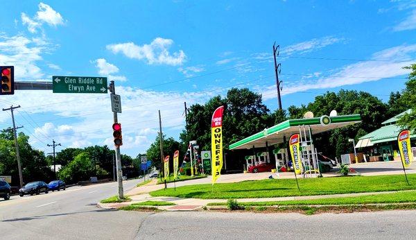 BP Gas Station -- storefront